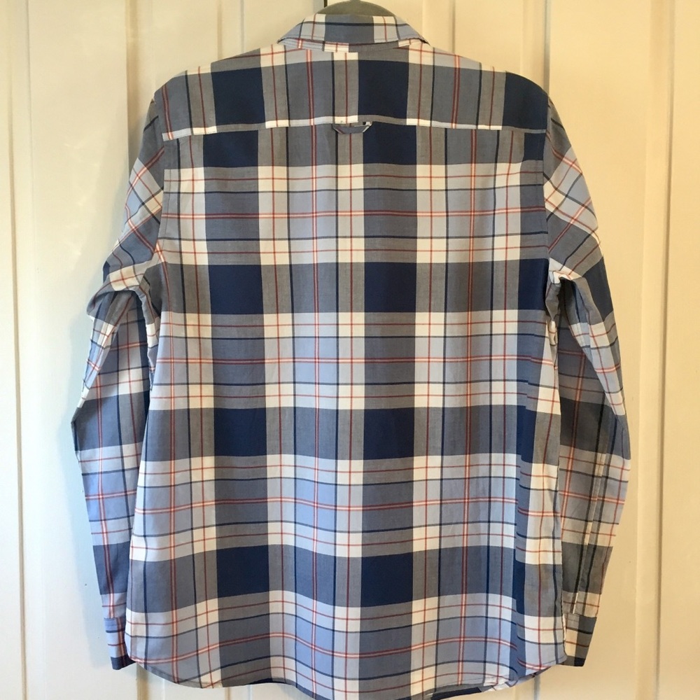 Gap Plaid Button Down Blouse - image 3